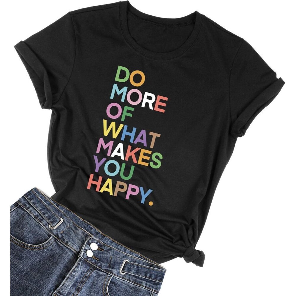 Womens Graphic T-Shirt Cotton Spandex Crew Neck Short Sleeve Casual Tee